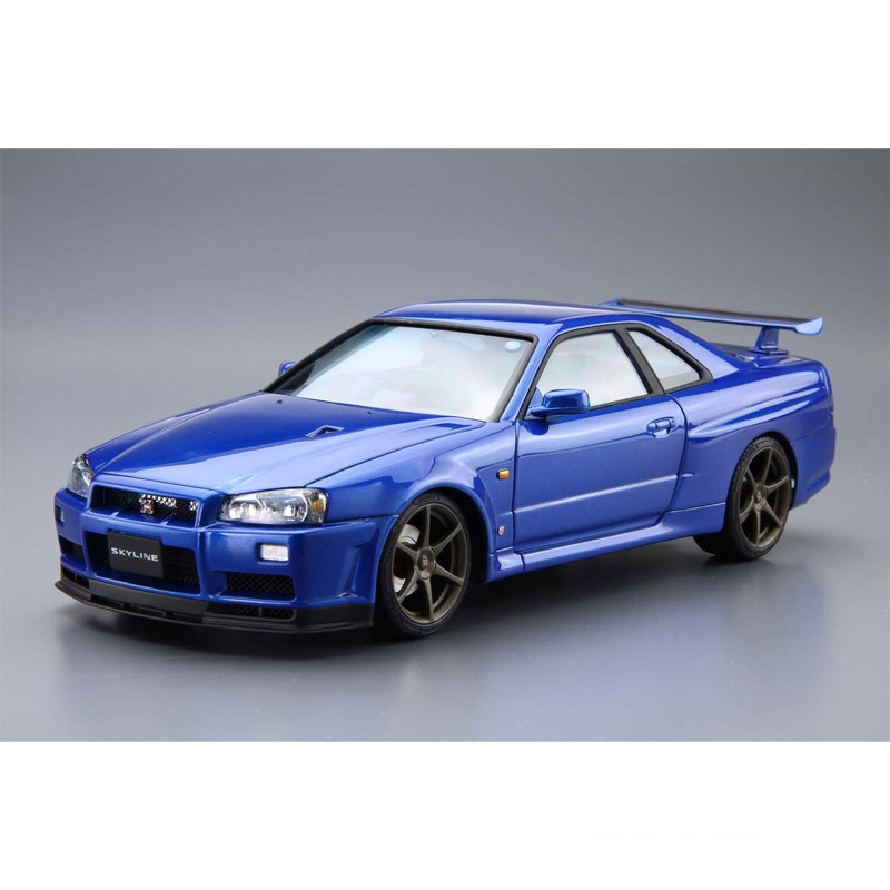 Static assembly car model Aosh - Model Kit Aoshima review and price