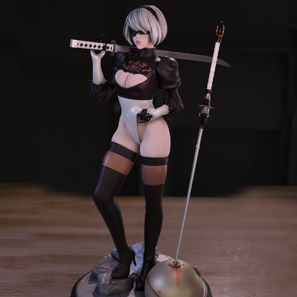 1/24 3d Printing Model Kit Bea - Model Kit Nier Automata review and price