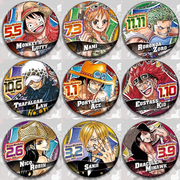 One Piece Anime Badge Pin Set  - Model Kit Anime review and price